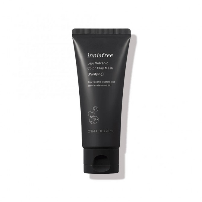 Очищающая маска для лица с вулканическим пеплом, Innisfree, Jeju Volcanic Color Clay Mask Purifying, 70 мл купить в Украине Очищающая маска для лица с вулканическим пеплом, Innisfree, Jeju Volcanic Color Clay Mask Purifying, 70 мл купить в Украине