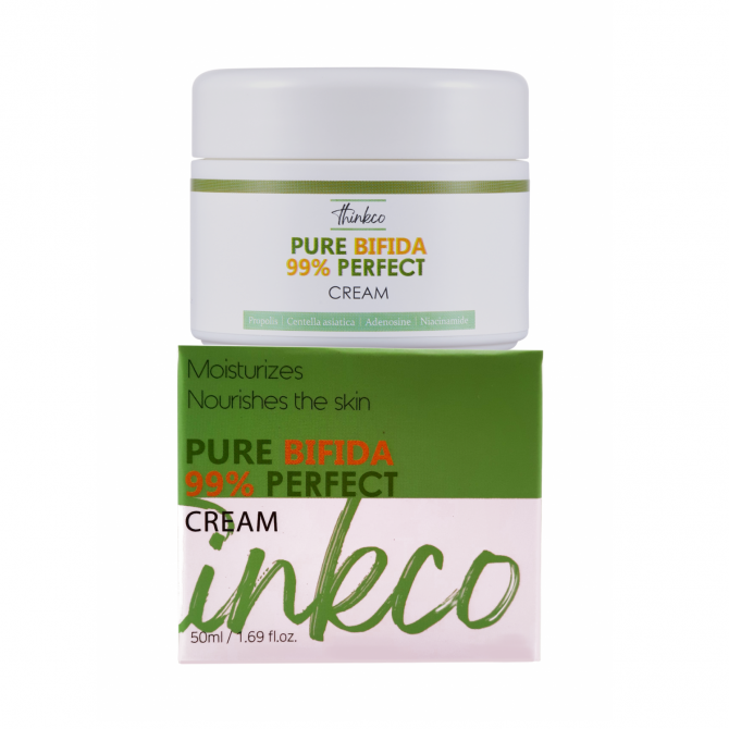 Зміцнюючий крем із біфідобактеріями Thinkco Pure Bifida 99% Perfect Cream 50 мл купити в Україні