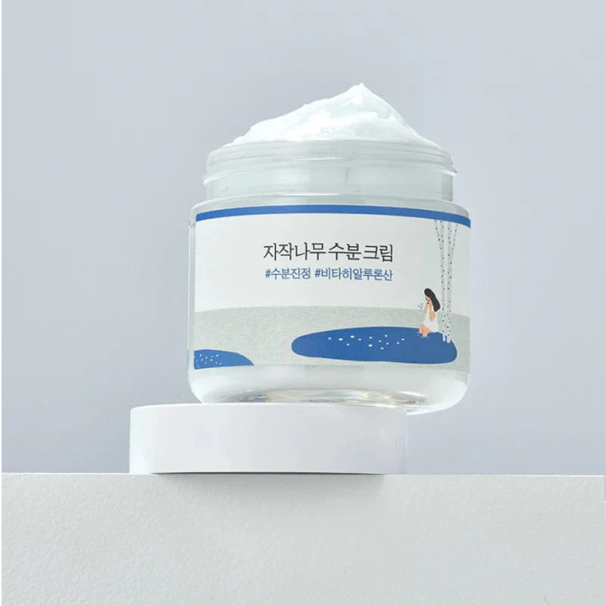 Зволожуючий крем з березовим соком та гіалуроновою кислотою ROUND LAB Birch Juice Moisturizing Cream 80 мл купити в Україні 2