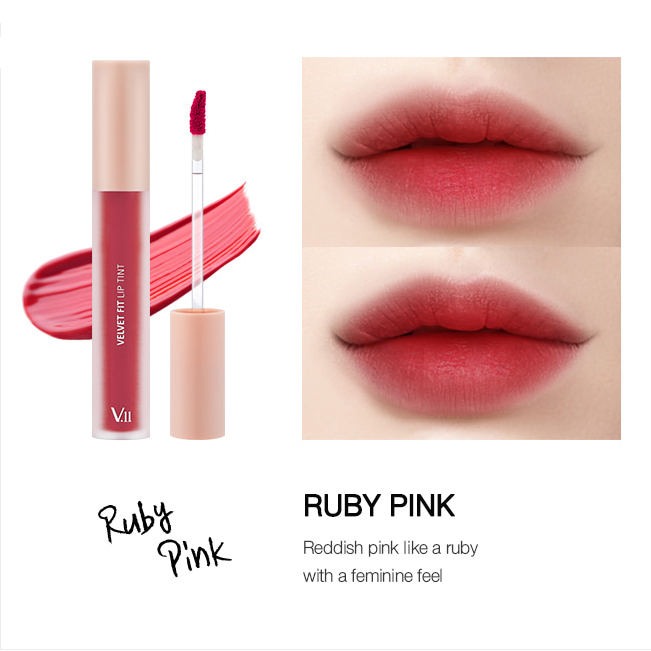 Матовый тинт Village 11 Factory Velvet Fit Lip Tint Ruby Pink 47 г купить в Украине 2
