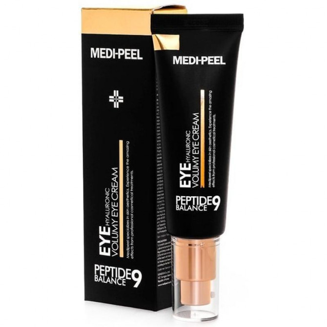 Омолаживающий крем для век с пептидами, MEDI-PEEL, Peptide 9 Hyaluronic Volumy Eye Cream, 40 мл купить в Украине Омолаживающий крем для век с пептидами, MEDI-PEEL, Peptide 9 Hyaluronic Volumy Eye Cream, 40 мл купить в Украине