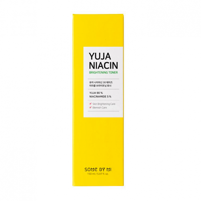 Освітлюючий тонер з екстрактом юдзу SOME BY MI Yuja Niacin 30 Days Miracle Brightening Toner 150 мл купити в Україні 3