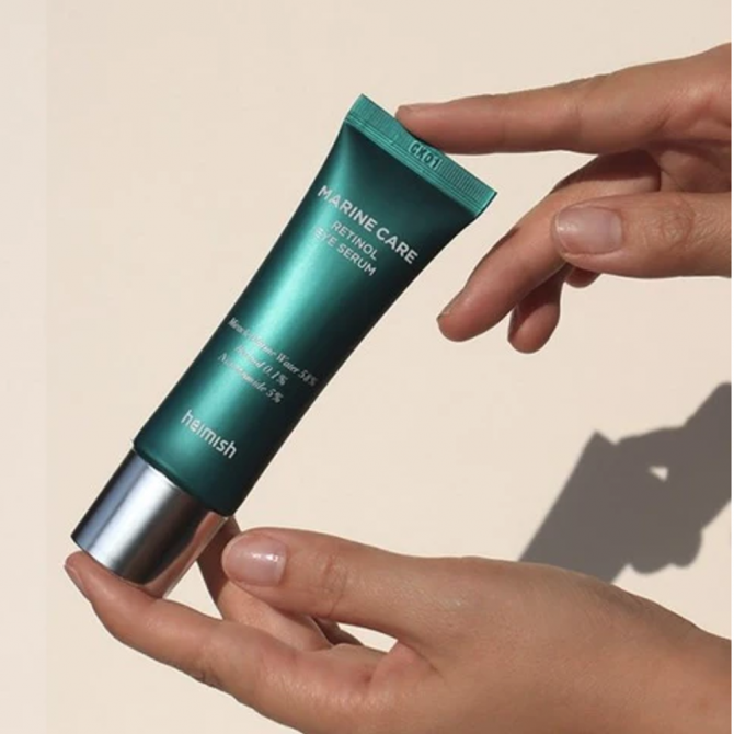 Сироватка з ретинолом для шкіри навколо очей Heimish Marine Care Retinol Eye Serum 30 мл купити в Україні 4