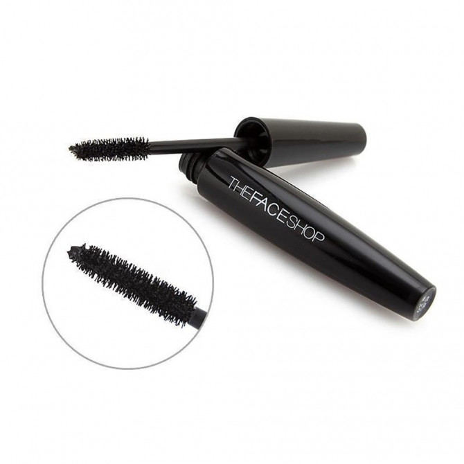 Туш для надання об'єму вій The Face Shop Pressian Big Mascara 7 г купити в Україні 2