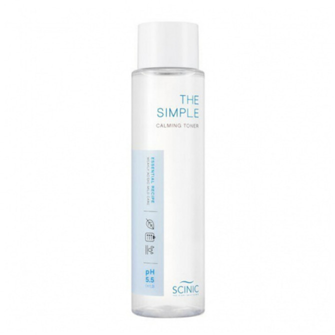 Слабокислотный успокаивающий тонер, Scinic, The Simple Calming Toner, 145 мл купить в Украине Слабокислотный успокаивающий тонер, Scinic, The Simple Calming Toner, 145 мл купить в Украине