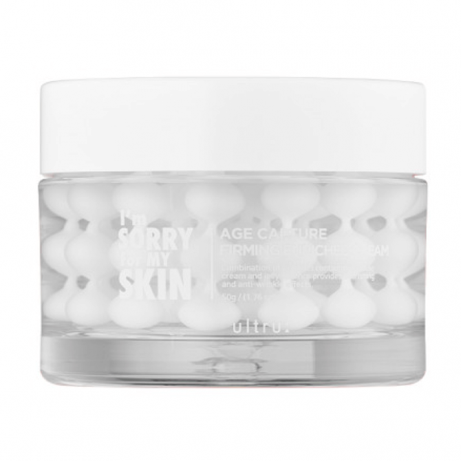 Антивіковий капсульний крем з пептидами I'm Sorry For My Skin Age Capture Firming Enriched Cream 50 г купити в Україні
