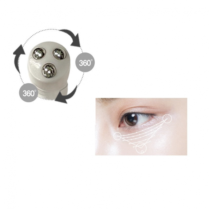 Сироватка для повік з муцином чорної равлики EYENLIP Black Snail 3R Seed Eye Serum 25 мл купити в Україні 3