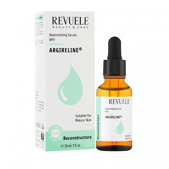 Сироватка що відновлює для обличчя з аргіреліном Revuele Replenishing Serum With Argireline 30 мл купити в Україні