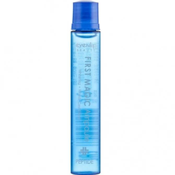 (СРОК ДО 10.03.22) Антивозрастная сыворотка с пептидами, EYENLIP, First Magic Peptide Ampoule, 13 мл купить в Украине (СРОК ДО 10.03.22) Антивозрастная сыворотка с пептидами, EYENLIP, First Magic Peptide Ampoule, 13 мл купить в Украине