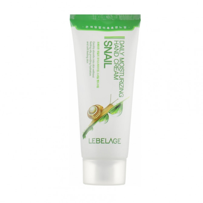 Увлажняющий крем для рук с муцином улитки LEBELAGE Daily Moisturizing Hand Cream Snail 100 мл купить в Украине