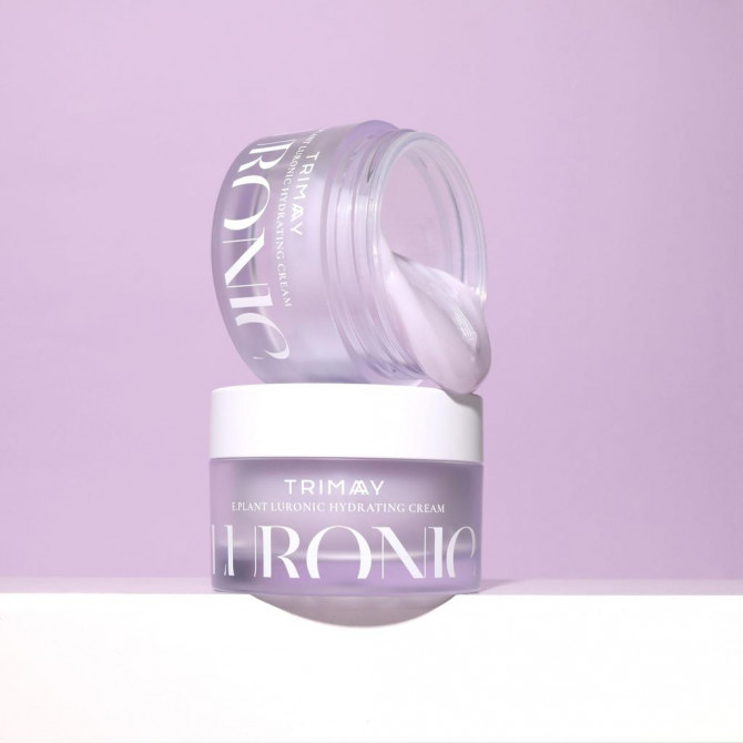 Зволожуючий крем на основі баклажану та гіалуронової кислоти Trimay E.Plant Luronic Hydrating Cream 50 мл купити в Україні 5