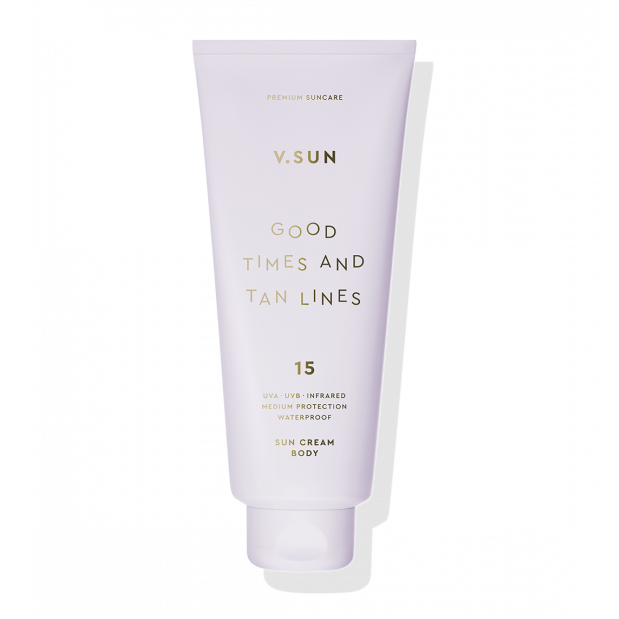 Солнцезащитный крем для тела V.SUN Good Times And Tan Lines SPF 15 200 мл купить в Украине