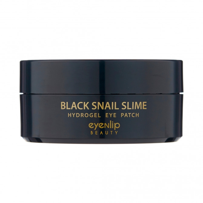 Гідрогелеві патчі з муцином чорного равлика EYENLIP Black Snail Slime Hydrogel Eye Patch 60 патчів купити в Україні 2
