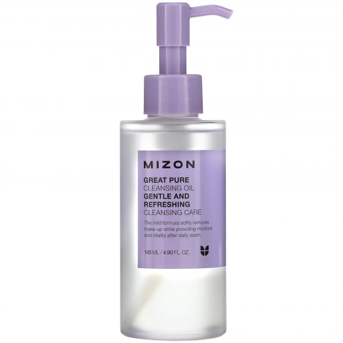 Гидрофильное масло для чувствительной кожи, MIZON, Great Pure Cleansing Oil, 145 мл купить в Украине Гидрофильное масло для чувствительной кожи, MIZON, Great Pure Cleansing Oil, 145 мл купить в Украине