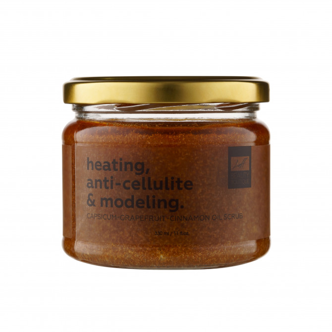 Антицелюлітний моделюючий термоскраб з екстрактом ламінарії LUF Heating Anti-Cellulite & Modeling 330 мл купити в Україні