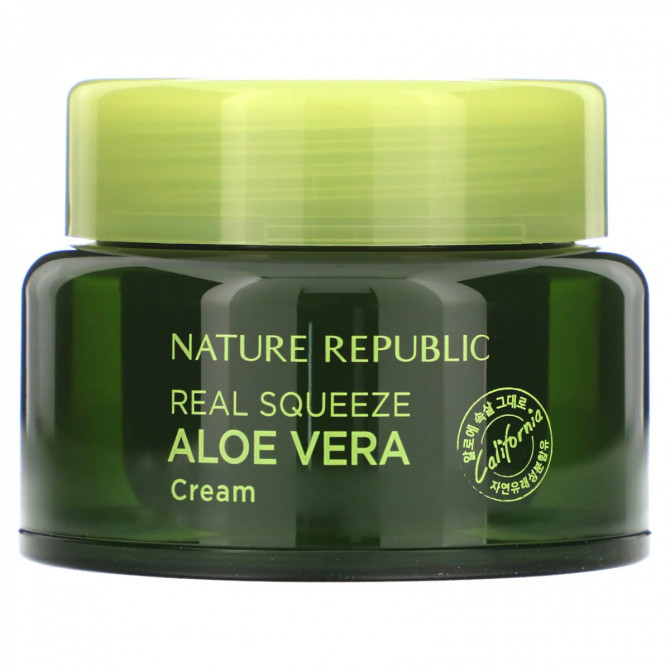 Увлажняющий гель с экстрактом алоэ, Nature Republic, Real Squeeze Aloe Vera, 50 мл купить в Украине Увлажняющий гель с экстрактом алоэ, Nature Republic, Real Squeeze Aloe Vera, 50 мл купить в Украине