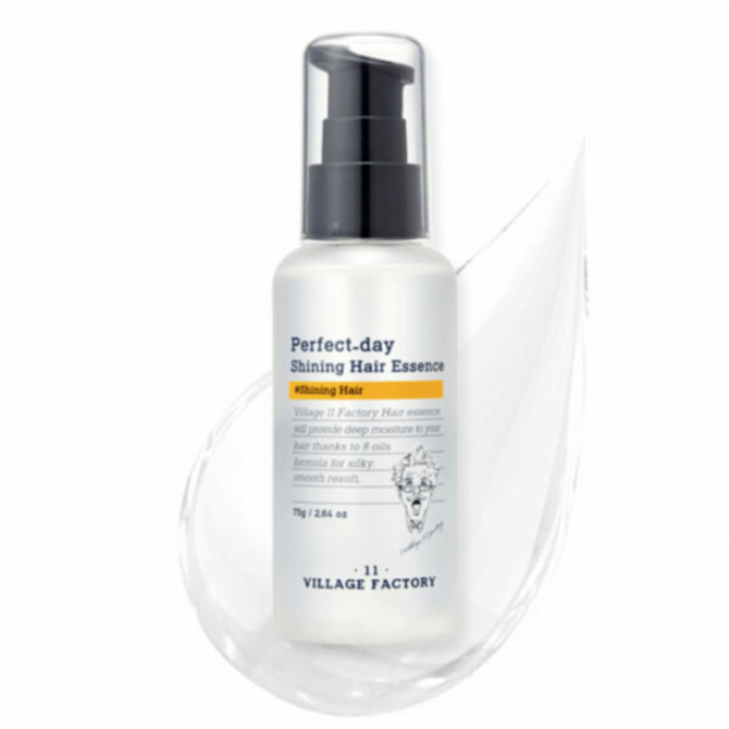 Эссенция для поврежденных волос, Village 11 Factory, Perfect-day Shining Hair Essence, 75 г купить в Украине Эссенция для поврежденных волос, Village 11 Factory, Perfect-day Shining Hair Essence, 75 г купить в Украине