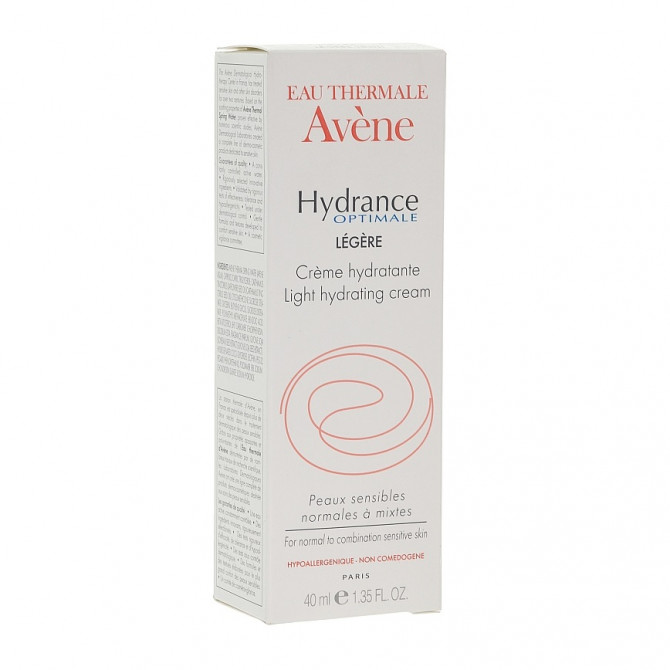 Зволожуюча емульсія для обличчя Avene Hydratation Hydrance Optimale Leger 40 мл купити в Україні 2