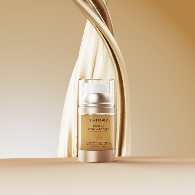 Очищающая пенка с комплексом пептидов Trimay Peptid 16 Face Cleanser 120 мл купить в Украине 3