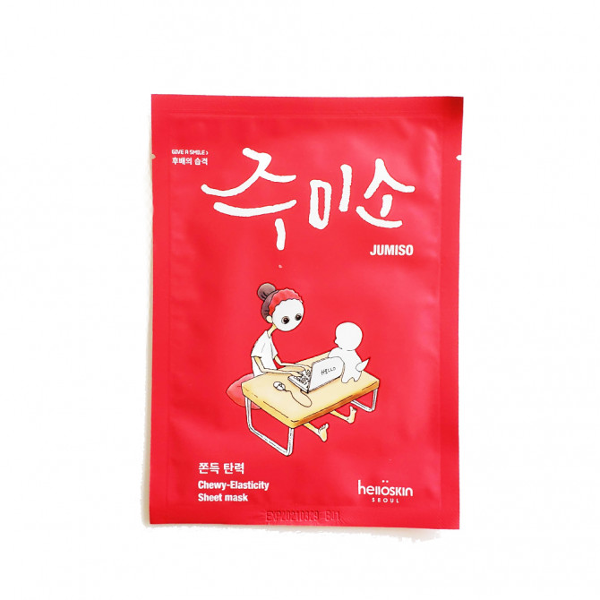 Увлажняющая тканевая маска для повышения эластичности кожи, Jumiso, Chewy Elasticity Mask купить в Украине Увлажняющая тканевая маска для повышения эластичности кожи, Jumiso, Chewy Elasticity Mask купить в Украине