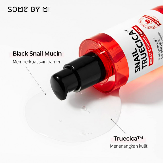 Осветляющая сыворотка против морщин SOME BY MI Snail Truecica Miracle Repair Serum 50 мл купить в Украине 2