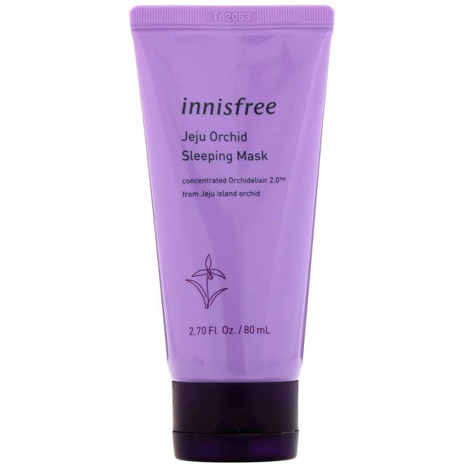 Антивозрастная ночная маска с орхидеей, Innisfree, Jeju Orchid Sleeping Mask, 80 мл купить в Украине Антивозрастная ночная маска с орхидеей, Innisfree, Jeju Orchid Sleeping Mask, 80 мл купить в Украине