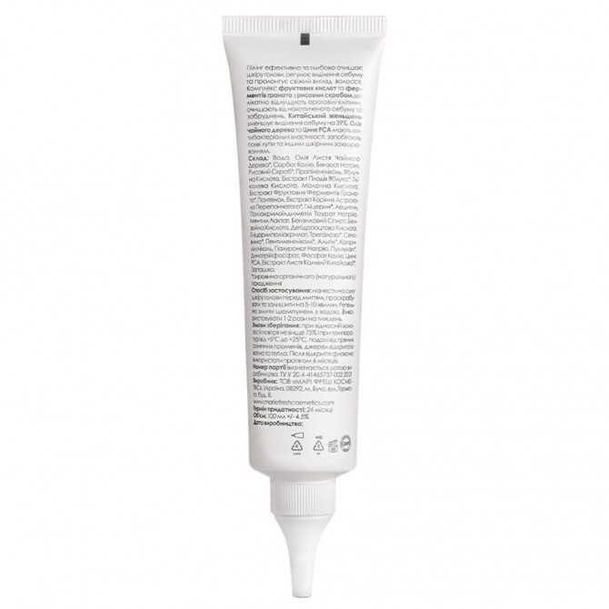 Пилинг для кожи головы с фруктовыми кислотами Marie Fresh Cosmetics Scalp Peeling 100 мл купить в Украине 3