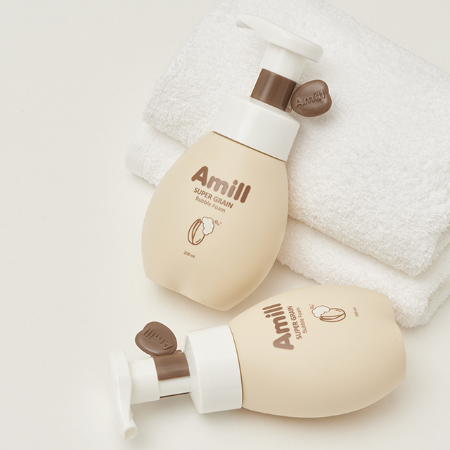М'яка пінка для вмивання з екстрактами насіння AMILL Super Garin Bubble Foam 200 мл купити в Україні 4