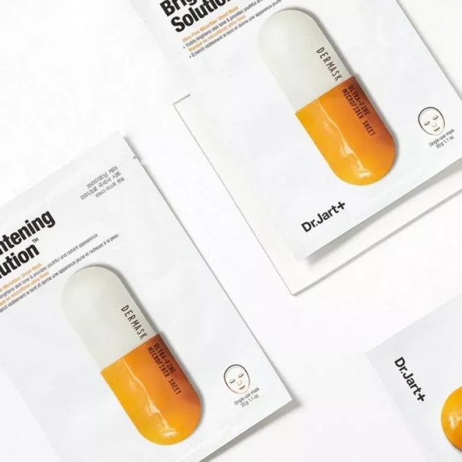 Осветляющая детокс-маска Dr. Jart+ Dermask Micro Jet Brightening Solution купить в Украине 3