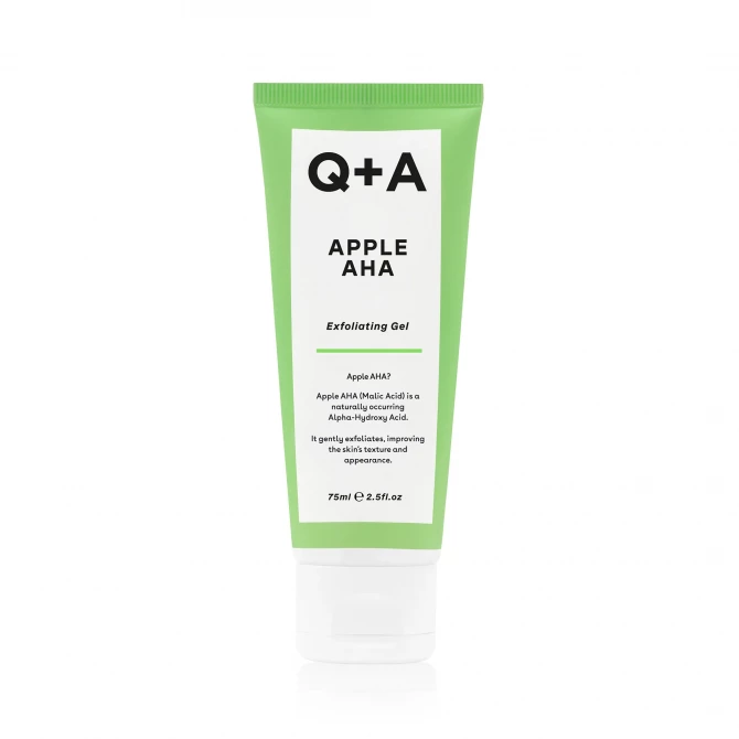 Відлущуючий гель для вмивання Q+A Apple AHA Exfoliating Gel 75 мл купити в Україні