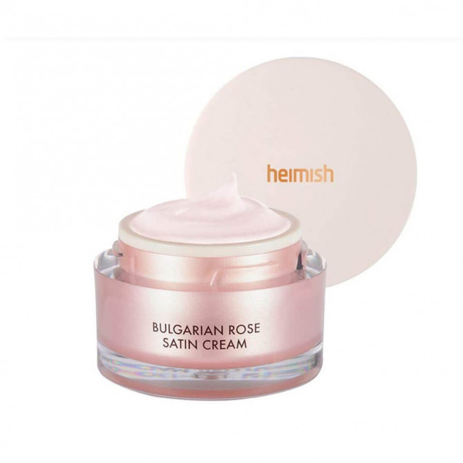 Питательный крем с экстрактом болгарской розы, Heimish, Bulgarian Rose Satin Cream, 55 мл купить в Украине Питательный крем с экстрактом болгарской розы, Heimish, Bulgarian Rose Satin Cream, 55 мл купить в Украине
