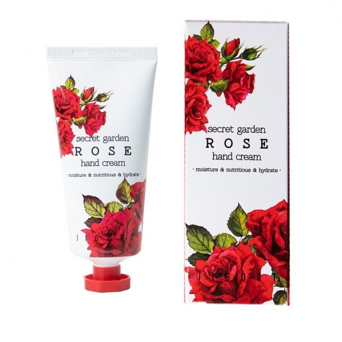 Крем для рук с экстрактом розы JIGOTT Secret Garden Rose Hand Cream 100 мл купить в Украине 2