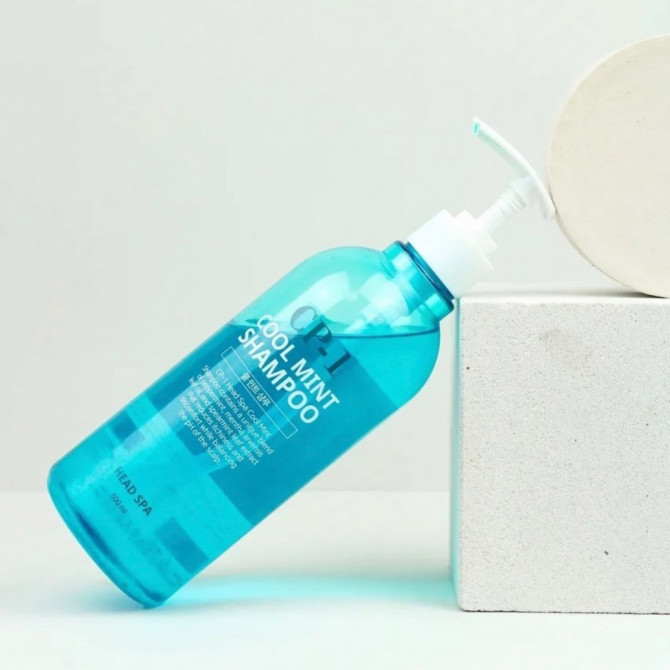 Освежающий шампунь для волос с ментолом CP-1 Cool Mint Shampoo Head Spa 500 мл купить в Украине 2