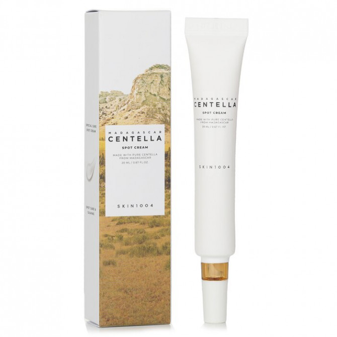 Точечный крем против прыщей с экстрактом мадагаскарской центеллы SKIN1004 Madagascar Centella Spot Cream 20 мл купить в Украине