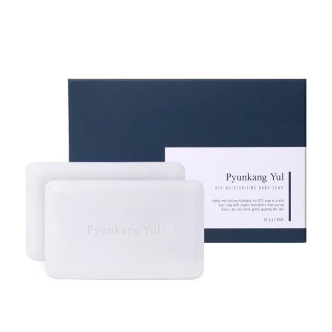 Нежное детское мыло с маслом оливы, Pyunkang Yul, Ato Moisturizing Baby Soap, 80 г*2 шт купить в Украине Нежное детское мыло с маслом оливы, Pyunkang Yul, Ato Moisturizing Baby Soap, 80 г*2 шт купить в Украине