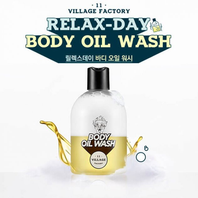 Расслабляющий гель-масло для душа Village 11 Factory Relax Day Body Oil Wash 300 мл купить в Украине 3