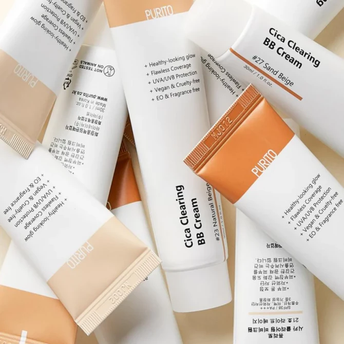 BB крем з екстрактом центелли Purito Cica Clearing BB Cream SPF38 / PA +++ # 23 1 мл купити в Україні 5