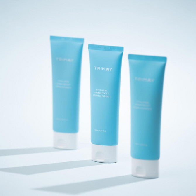 Очищаюча пінка з гіалуроновою кислотою та амінокислотами Trimay Hyaluron Amino Boost Foam Cleanser 1.5 мл (пробник) купити в Україні 2