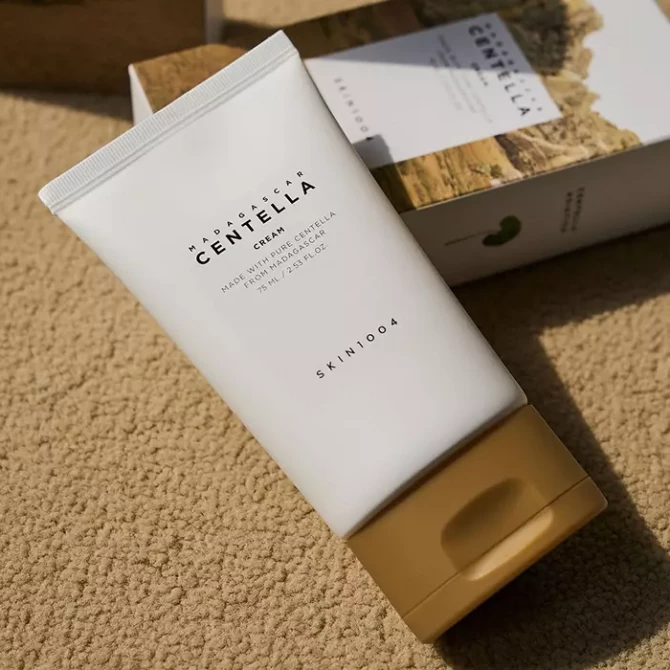 Зволожуючий крем з екстрактом мадагаскарської центели SKIN1004 Madagascar Centella Cream 75 мл купити в Україні 4