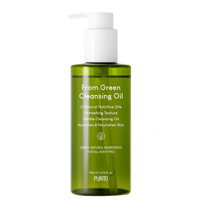 Гідрофільне очищуюче масло Purito From Green Cleansing Oil 200 мл купити в Україні
