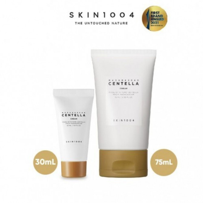 Зволожуючий крем з екстрактом мадагаскарської центели SKIN1004 Madagascar Centella Cream 30 мл купити в Україні 4