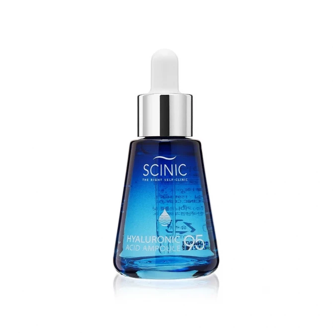 Зволожуюча сироватка з гіалуроновою кислотою Scinic Hyaluronic Acid Ampoule 95 30 мл купити в Україні