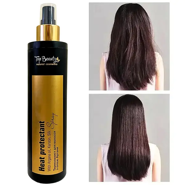Спрей-термозащита для волос с маслом арганы Top Beauty Heat Protectant 250 мл купить в Украине 3