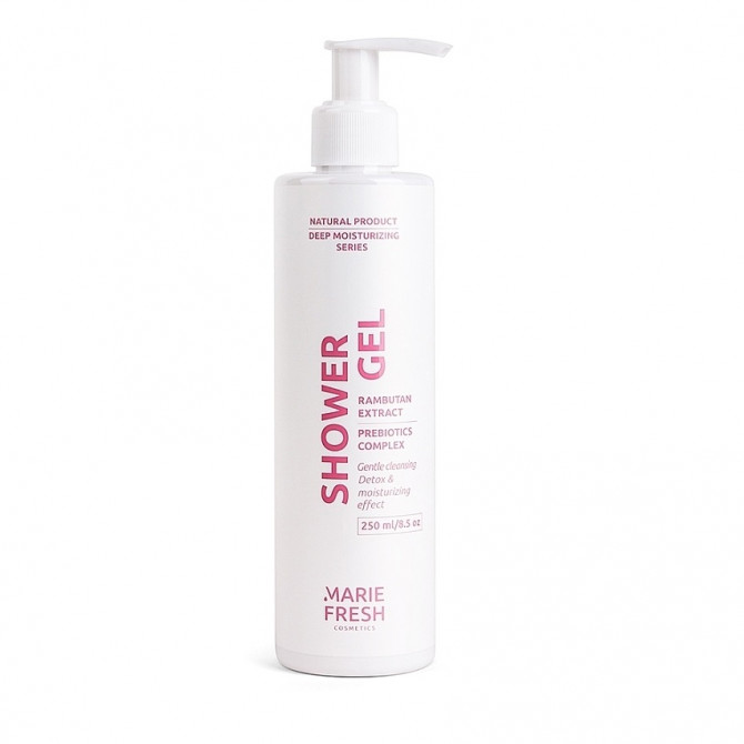 Гель для душа с комплексом масел и пребиотиками Marie Fresh Cosmetics Shower Gel 250 мл купить в Украине