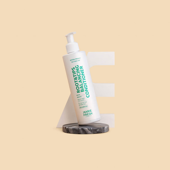 Кондиционер для жирных корней и сухих кончиков Marie Fresh Cosmetics Root & Tips Balancihg Conditioner 250 мл купить в Украине 2