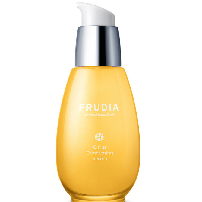 Осветляющая сыворотка на основе цитрусовых экстрактов, FRUDIA, Citrus Brightening Serum, 50 г купить в Украине Осветляющая сыворотка на основе цитрусовых экстрактов, FRUDIA, Citrus Brightening Serum, 50 г купить в Украине