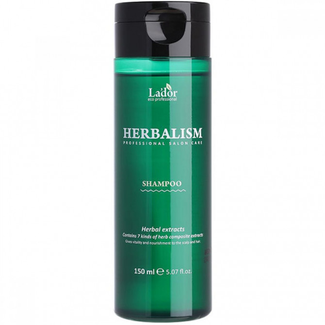 Укрепляющий шампунь с травяными экстрактами Lador Herbalism Shampoo 150 мл купить в Украине