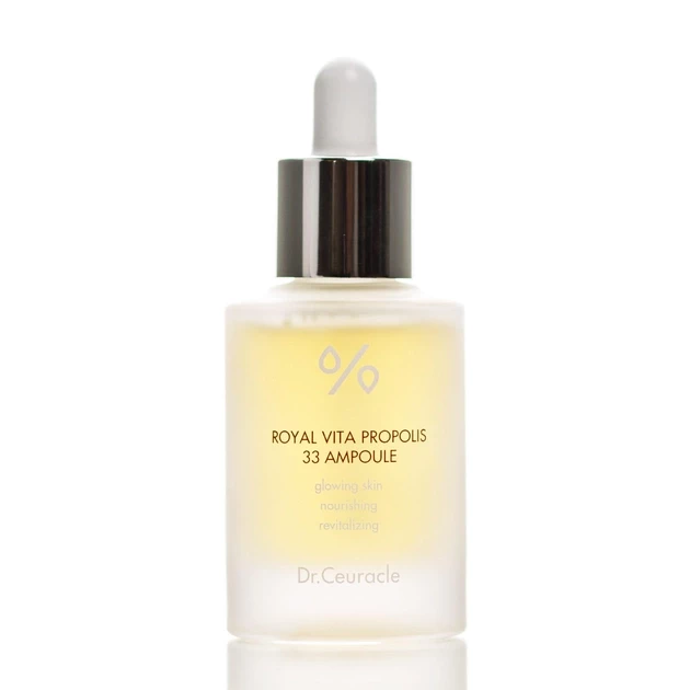 Ампульна сироватка з екстрактом прополісу Dr. Ceuracle Royal Vita Propolis 33 Ampoule 30 мл купити в Україні