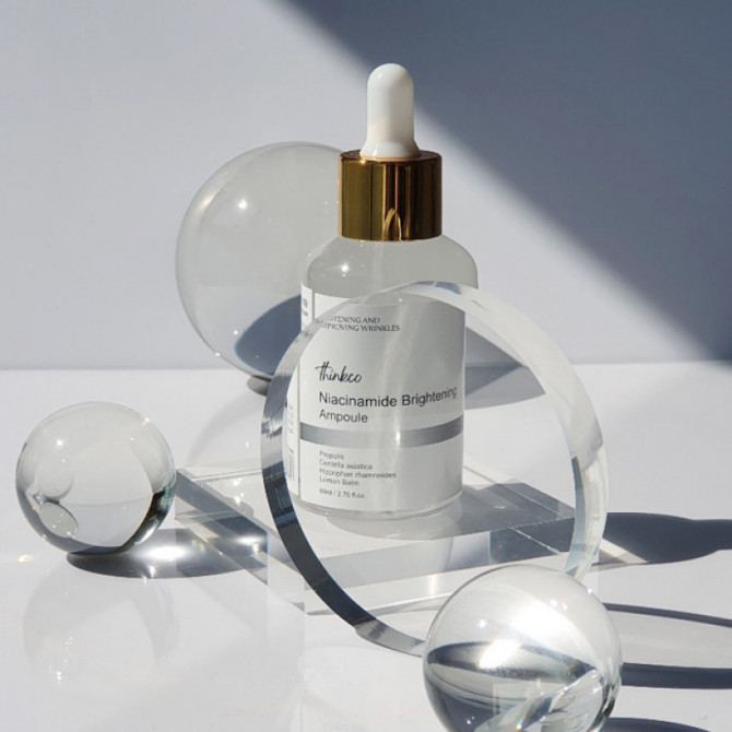 Сироватка що освітлює з ніацинамідом Thinkco Niacinamide Brightening Ampoule 80 мл купити в Україні 2