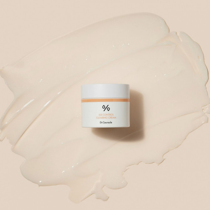Себорегулюючий крем для обличчя Dr.Ceuracle 5α Control Clearing Cream 50 мл купити в Україні 4
